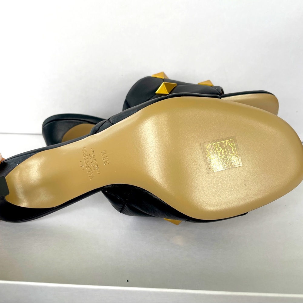 SOLD!!!!VALENTINO GARAVANI Slide Sandal EU 38.5 FREE AUTHENTIC - Picture 6 of 16